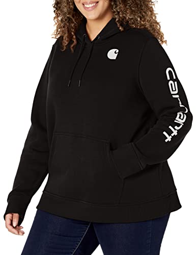 Carhartt Women's Clarksburg Graphic Sleeve Pullover Sweatshirt (Regular and Plus Sizes)