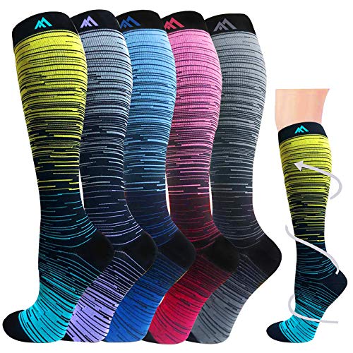 Graduated Medical Compression Socks for Women&Men 20-30mmhg Knee High Socks