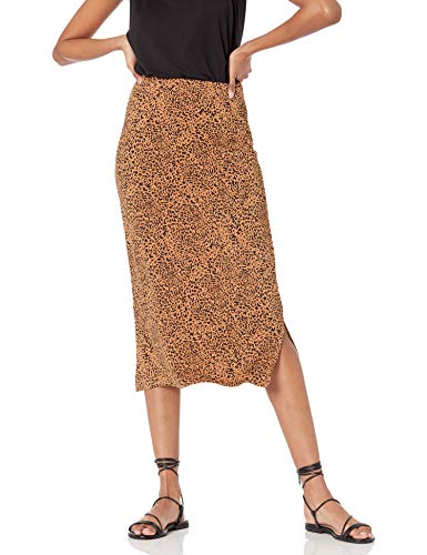 Amazon Essentials Women's Pull-On Knit Midi Skirt (Available in Plus Size)