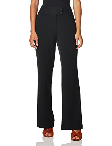 Rafaella Women's Curvy Fit Gabardine Bootcut Dress Pants (Size 4-16)