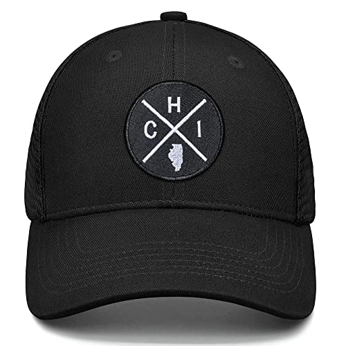 Nuyjimr Unisex Baseball Caps for Men Women Mesh Trucker Cap Adjustable Dad Hat