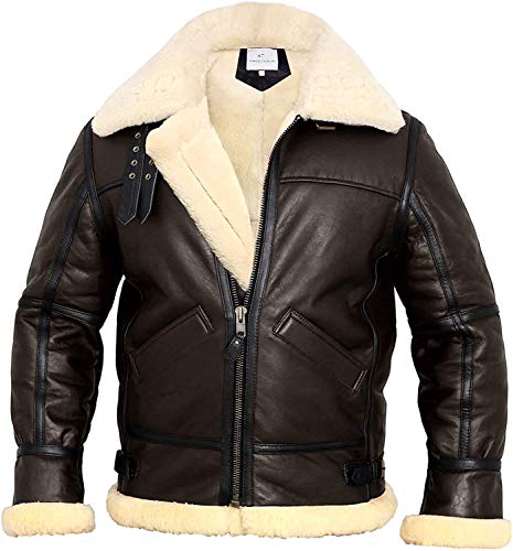 B3 Bomber Jacket Aviator Real Shearling B3 Bomber Jacket Winter