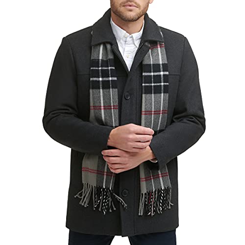 Dockers Men's Weston Wool Blend Scarf Coat