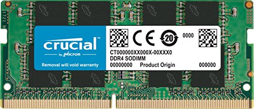 Crucial RAM 8GB DDR4 3200MHz CL22 (or 2933MHz or 2666MHz) Laptop Memory CT8G4SFRA32A