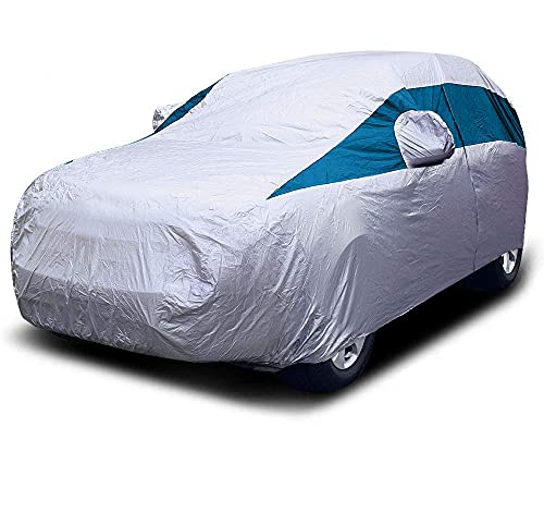 Titan Brilliant Color Poly 210T Car Cover for Mid-Size SUV 188-206