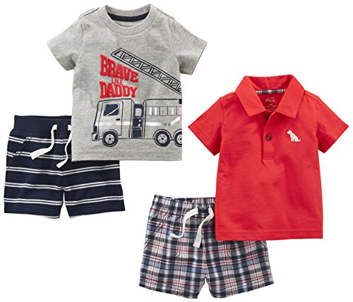 Simple Joys by Carter's Baby Boys' 4-Piece Playwear Set