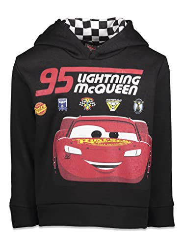 Disney Pixar Cars Lightning McQueen Hoodie Toddler to Big Kid