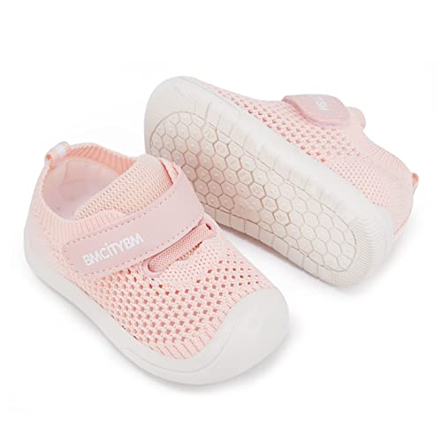 BMCiTYBM Baby Boy Girl Shoes Breathable Mesh Walking Shoes Lightweight Non-Slip Sneakers Infant First Walkers 6 9 12 18 24 Month