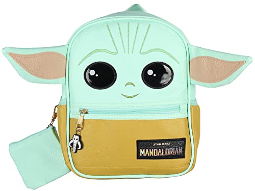 Star Wars The Mandalorian Grogu Baby Yoda Mini Backpack 10.5