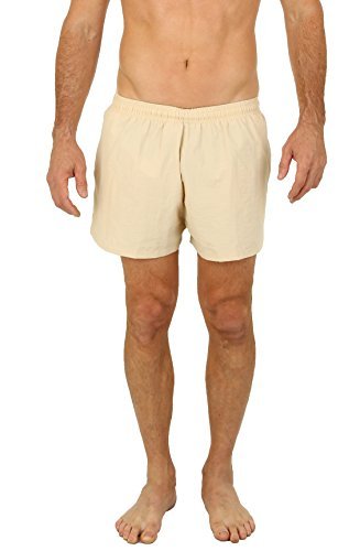 UZZI Men's Basic Swim Shorts Swimwear Trunks