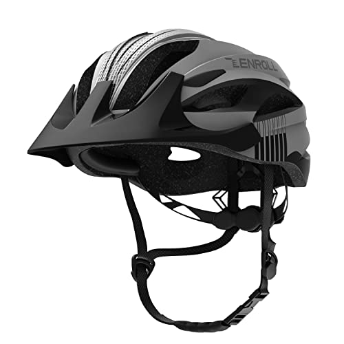 Zenroll Adult Bike Helmet Bicycle Helmets for Men Women Cycling with Detachable Visor Stylish Lightweight