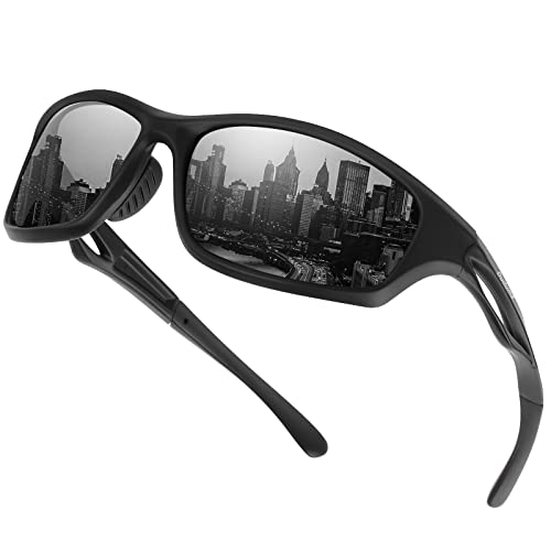 Duduma Polarized Sports Sunglasses for Men Women Running Cycling Fishing Golf Driving Shades Sun Glasses Tr90