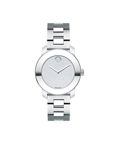 Movado Bold, Stainless Steel Case, Silver Dial, Stainless Steel Bracelet, Women, 3600568