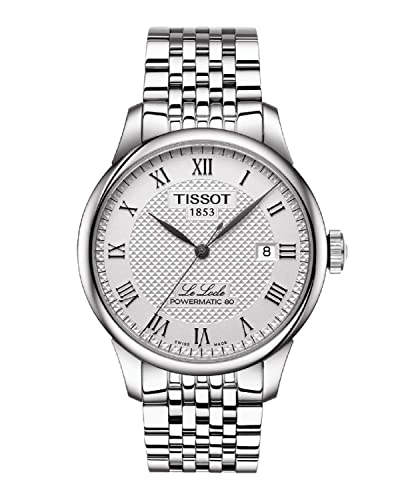 Tissot Mens Le Locle Stainless Steel Dress Watch