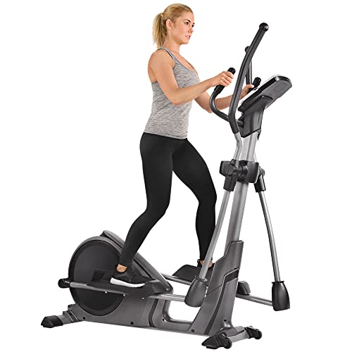 Sunny Health & Fitness Elliptical Exercise Machine Trainer with Optional Exclusive SunnyFit™ App and Enhanced Bluetooth Connectivity