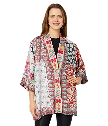 Johnny Was womens Block Emilia Kimono (Reversible)