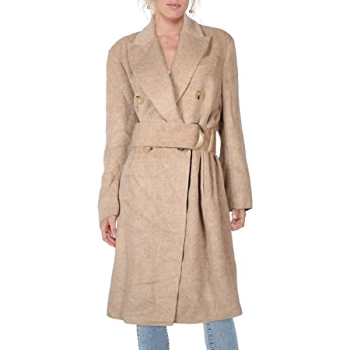 Vince Women's Belted Peak Lapel Coat