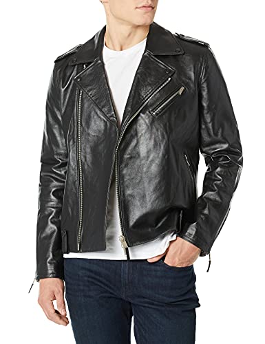 AG Adriano Goldschmied Men's Kuro Leather Jacket