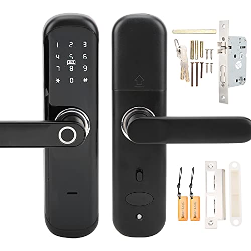 Smart Door Lock Security Fingerprint for APP Remote Control Electronic Coded for Home Hotel Smart Lock