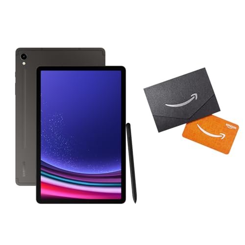 SAMSUNG Galaxy Tab S9 11” 256GB + $100 Amazon Gift Card, WiFi 6E Android Tablet, Snapdragon 8 Gen 2 Processor, AMOLED Screen, S Pen, IP68 Rating, US Version, 2023, Graphite