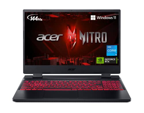 Acer Nitro 5 AN515-58-57Y8 Gaming Laptop | Intel Core i5-12500H | NVIDIA GeForce RTX 3050 Ti Laptop GPU | 15.6