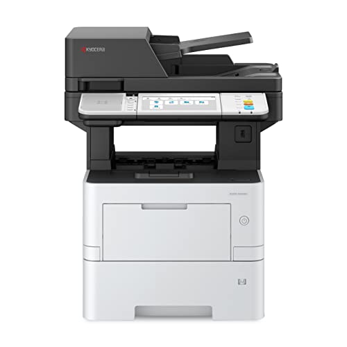 KYOCERA ECOSYS MA4500ix All-in-One Monochrome Laser Printer (Print/Copy/Scan), 47 ppm, Up to Fine 1200 dpi, Gigabit Ethernet 7 inch Touchscreen Panel, 512 MB