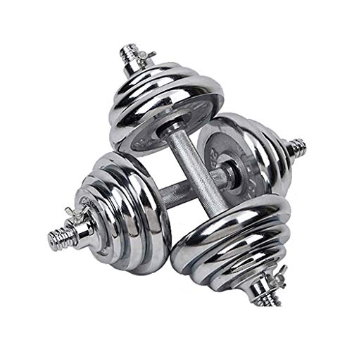 No-logo Dumbbell Men and Women Dumbbell Weight Lifting Dumbbell Home Fitness Equipment A Pair of Dumbbell Sports Equipment Barbell (Size : 15KG)