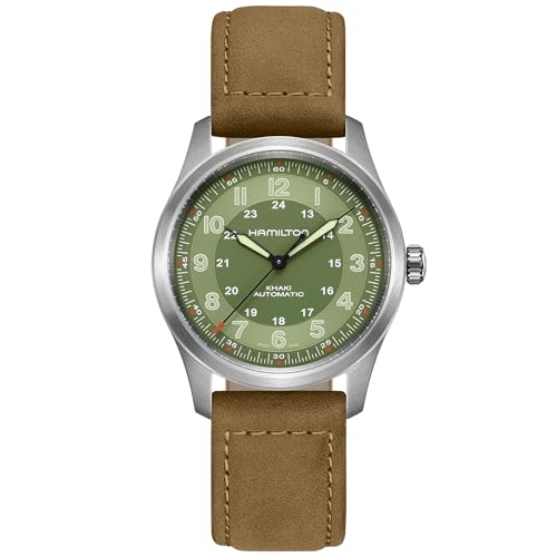 Hamilton Khaki Field Automatic Green Dial Unisex Watch H70205860