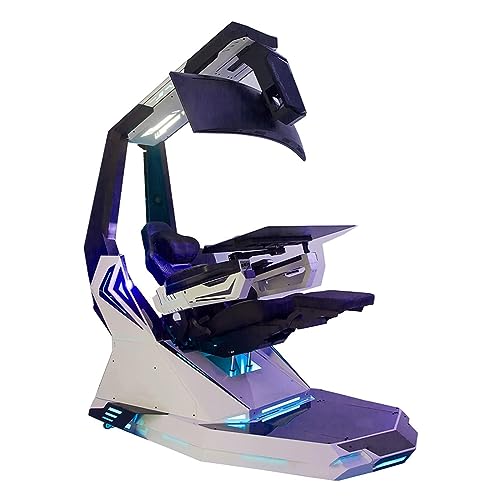 Luxury Zero Gravity Gaming Chair, Ergonomic Regulatory E-Sports Chair, Computer Cockpit Chair, Boss Office Chair, with Massage + Pedals